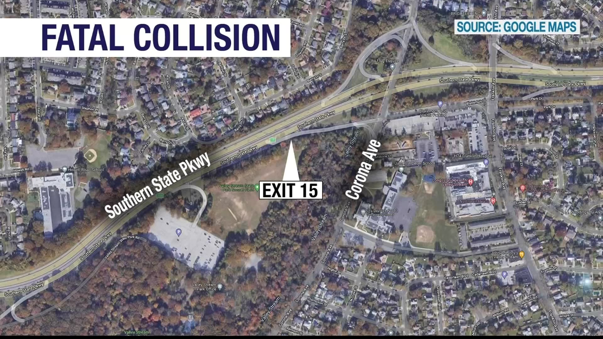 State police North Babylon man killed in Southern State Parkway crash