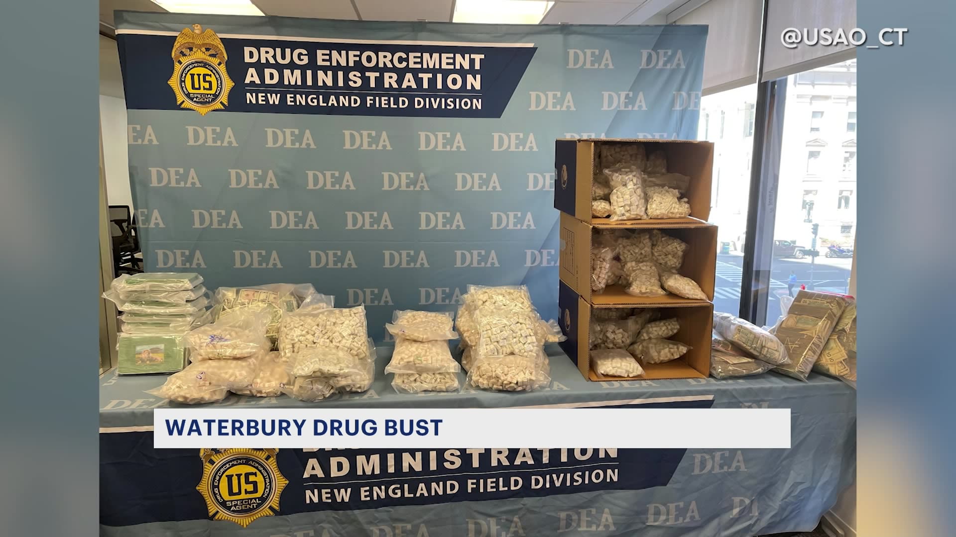 Officials 4 arrested in Waterbury drug bust