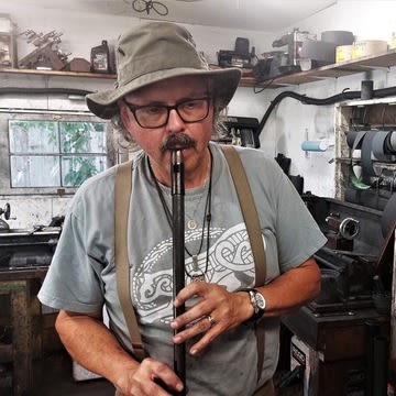 Beginning Pennywhistle with Rob Gandara -Sat. July 26, 11 am - Dragon’s Whistle instructor photo