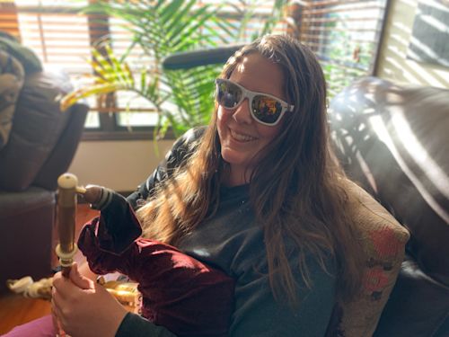 Irish Tunes on Uilleann Pipes with Alina Larson (Ceo) Sat July 18 10AM-11AM - Dragon's Whistle instructor photo