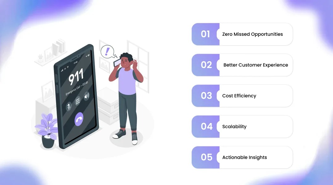 Key Benefits of Using AI to Capture Missed Calls