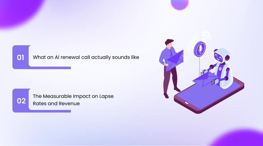 How AI Voice Agents for Insurance Solve the Renewal Problem