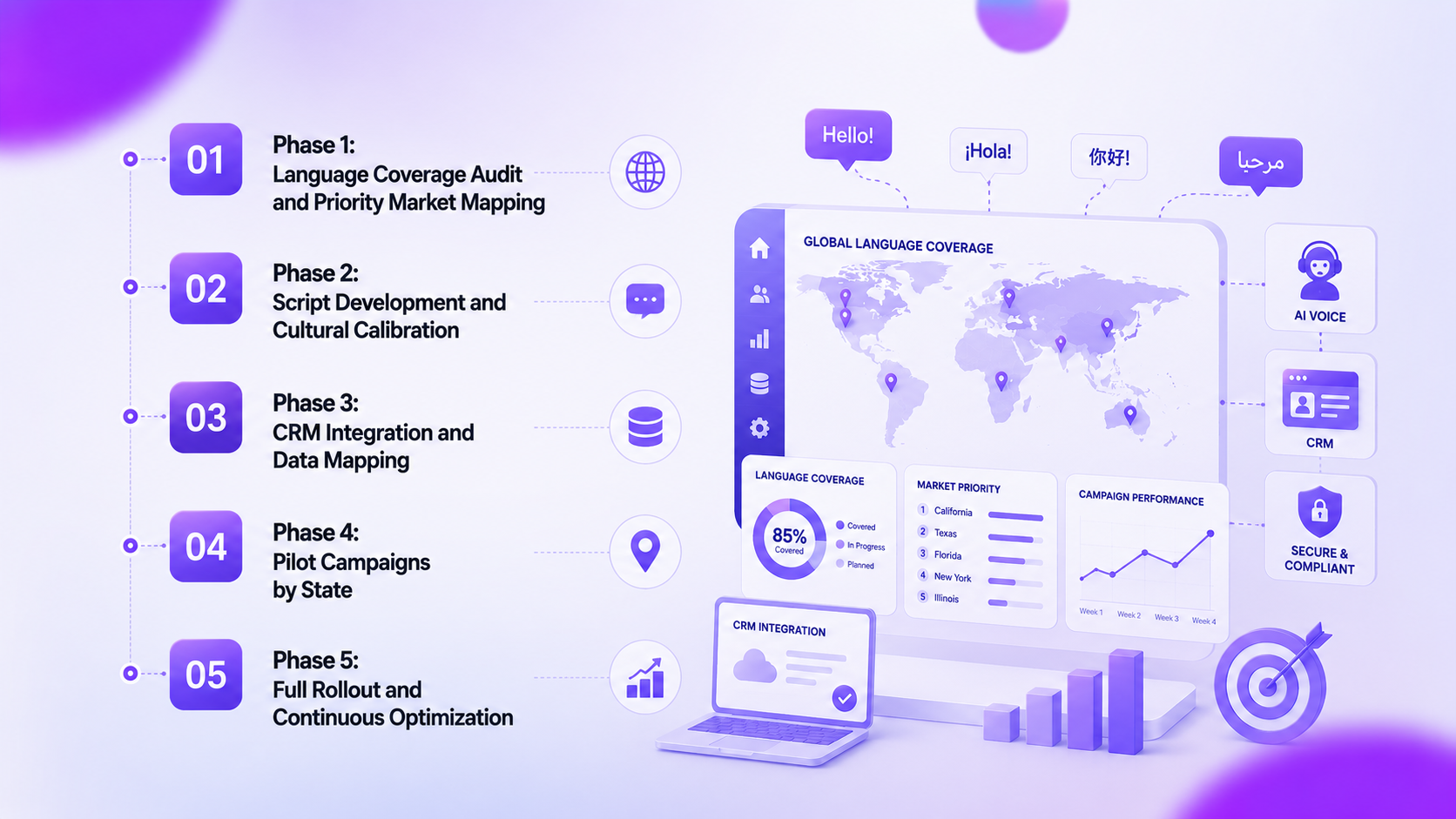 Implementation Framework: Rolling Out Multilingual AI Calling Across States
