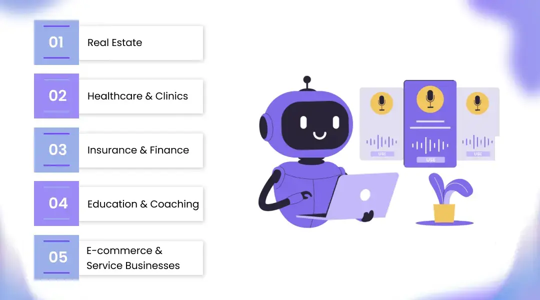 Industries Seeing 2× Lead Conversion with AI Calls