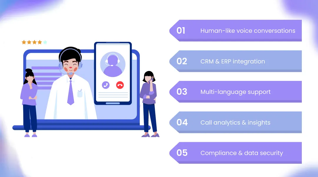 Key Features of an AI Call Assistant for Enterprises