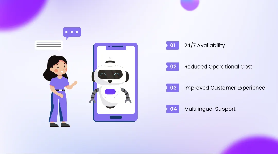 Key Benefits of Conversational AI Voice Bots