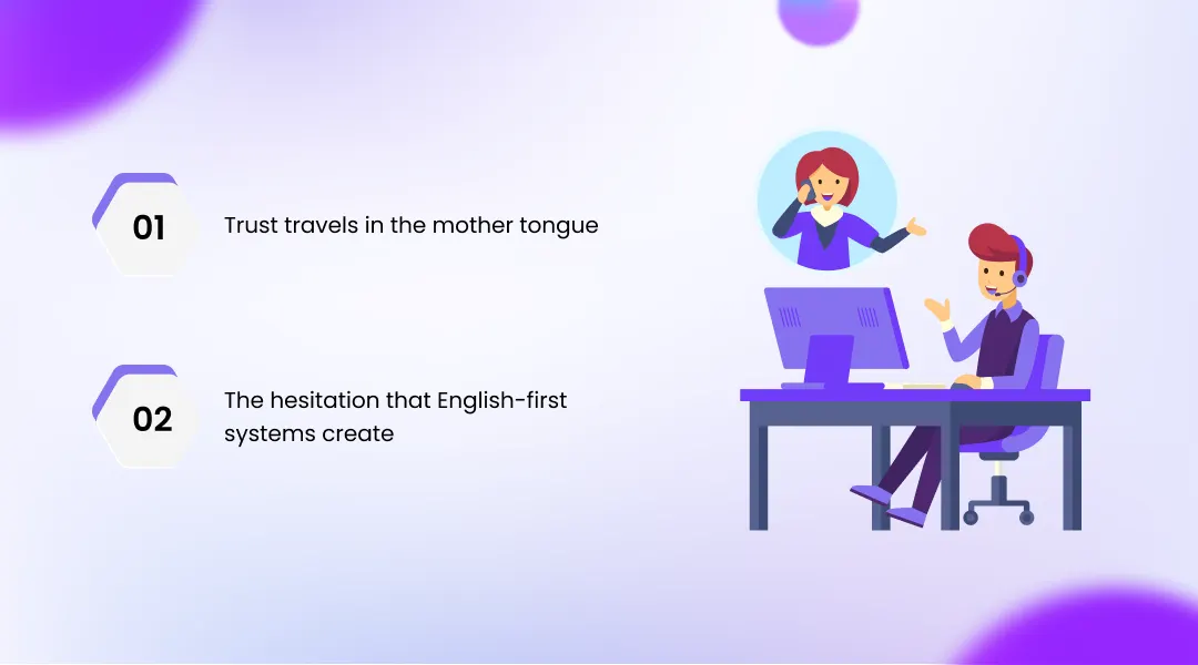 Why Tier 2 and Tier 3 Customers Prefer Regional Language Calls