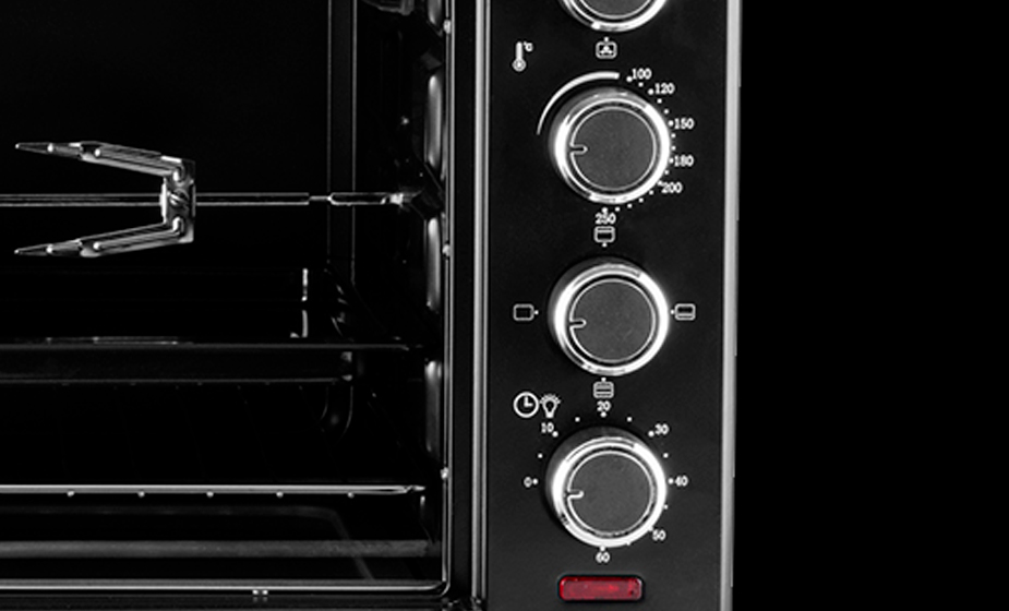 HORNO ELÉCTRICO TH-100N THOMAS 100 LT 2200 W NEGRO