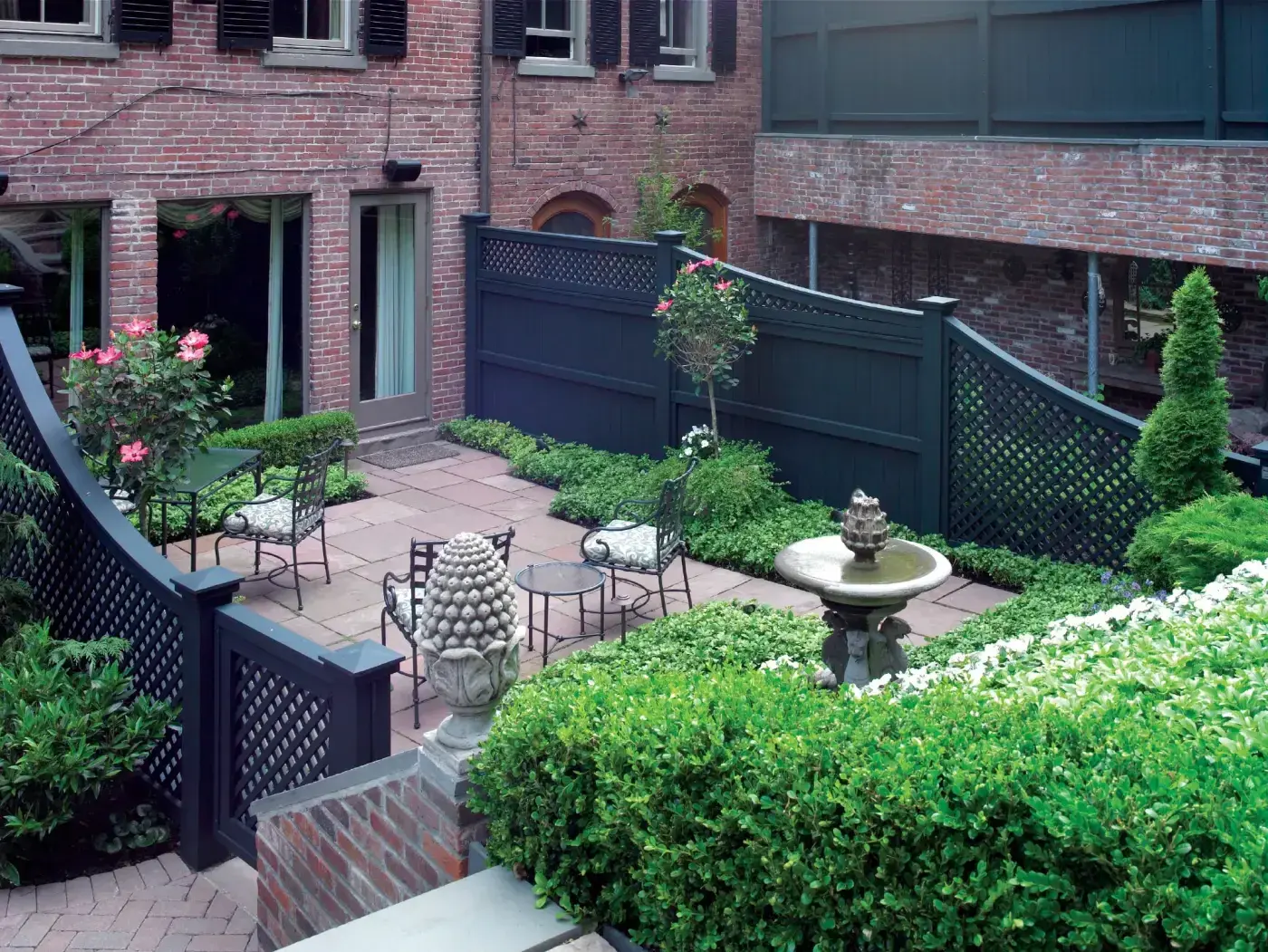 A Small backyard can become an enchanting oasis. Learn about several ways you can maximize your space.
