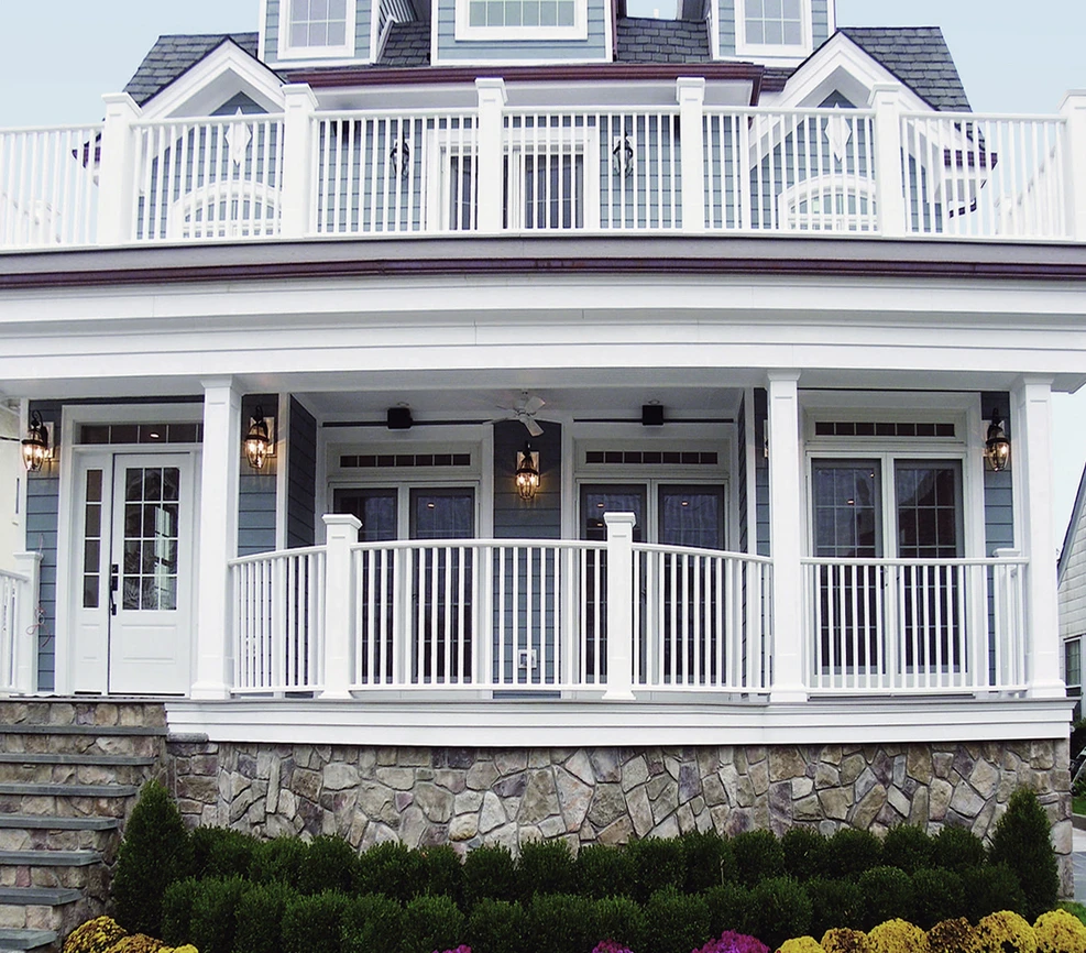 Pendleton Porch and Railing Railings