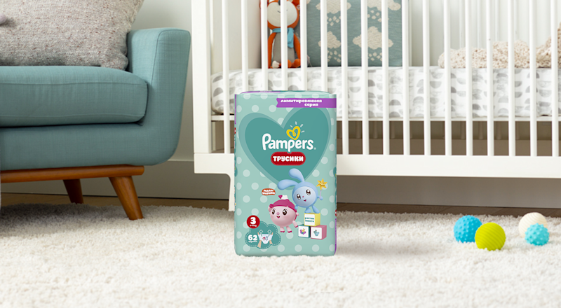 Pampers® Pants с Малышариками