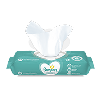 Влажные салфетки Pampers® Sensitive