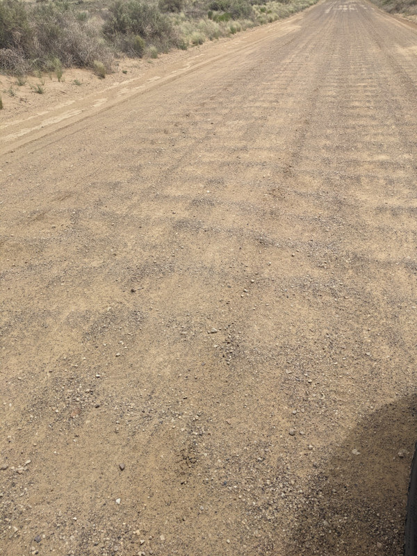 Washboard road...not abs