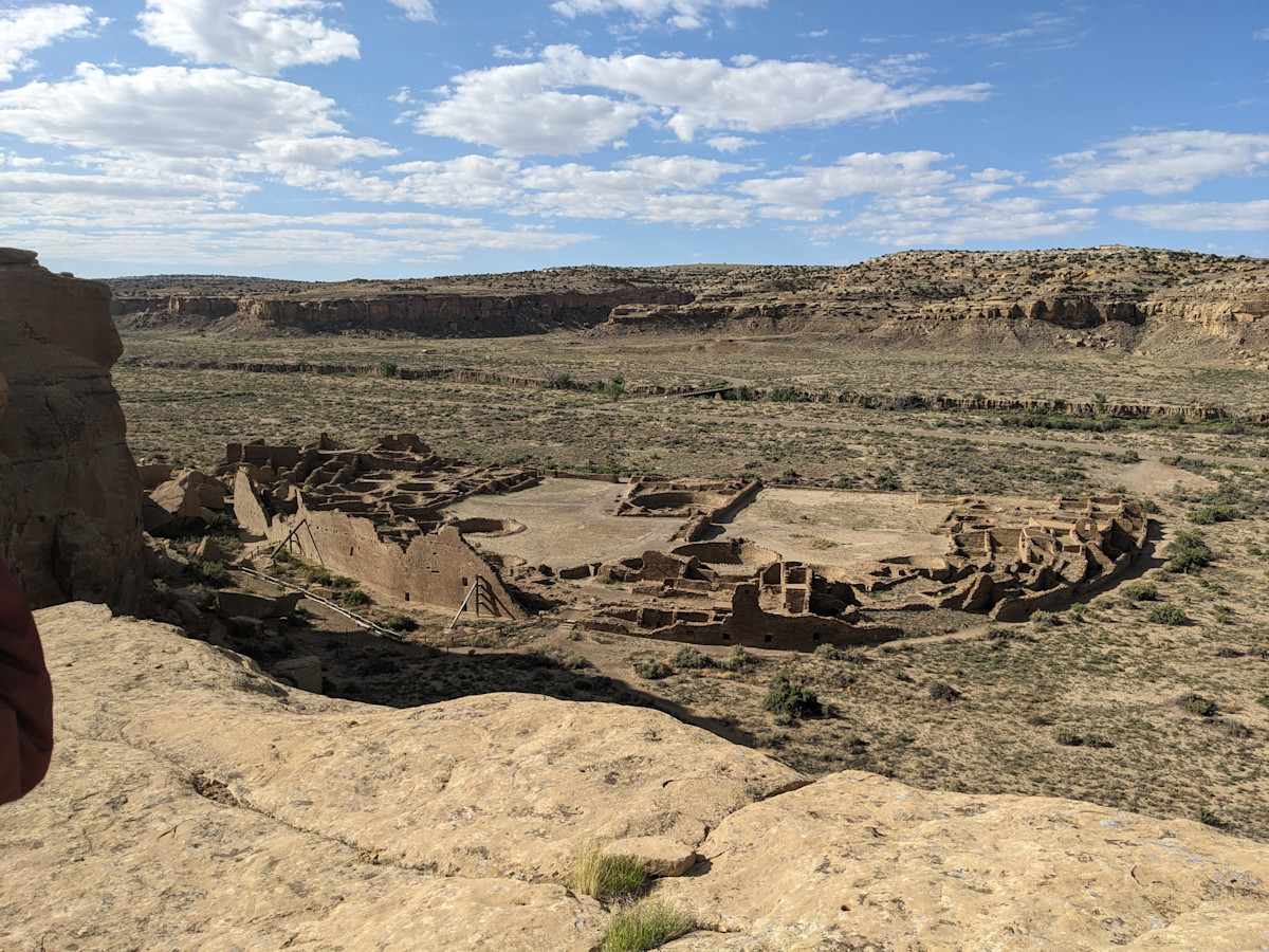 Pueblo Bonito from Above