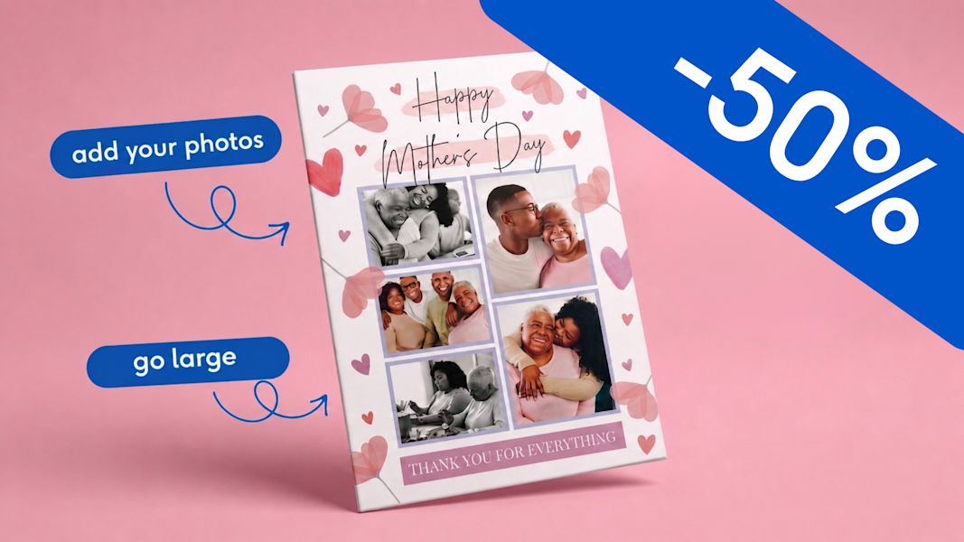 Half Price Mother's Day Cards!
