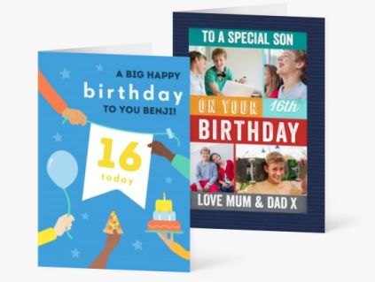Personalised Birthday Cards Photo Upload Birthday Cards Moonpig