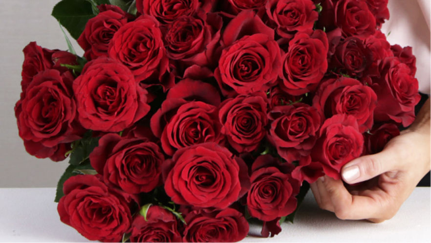 Valentine's Day Flowers | Red Roses, Rainbow Lilies & Letterbox Flowers ...