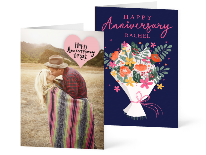 Anniversary Cards Personalised Anniversary Cards Moonpig