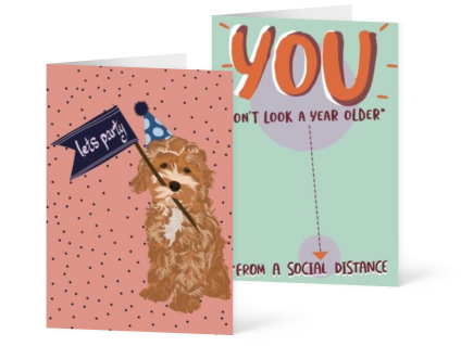 Personalized Cards Online  Moonpig