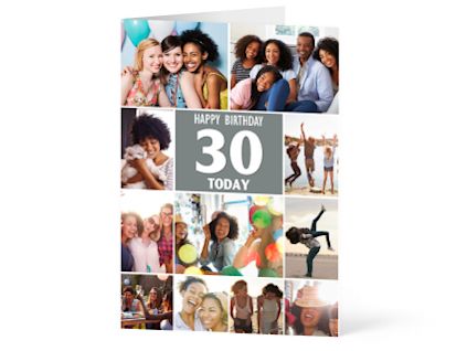 Personalised Giant Cards Moonpig