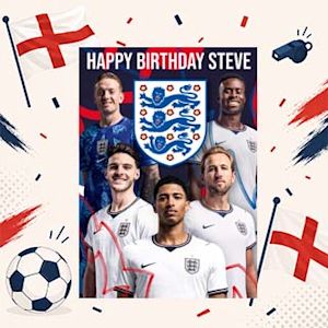 Football birthday cards
