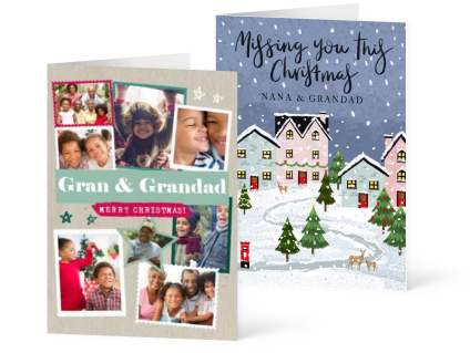 Personalised Christmas Cards  Moonpig