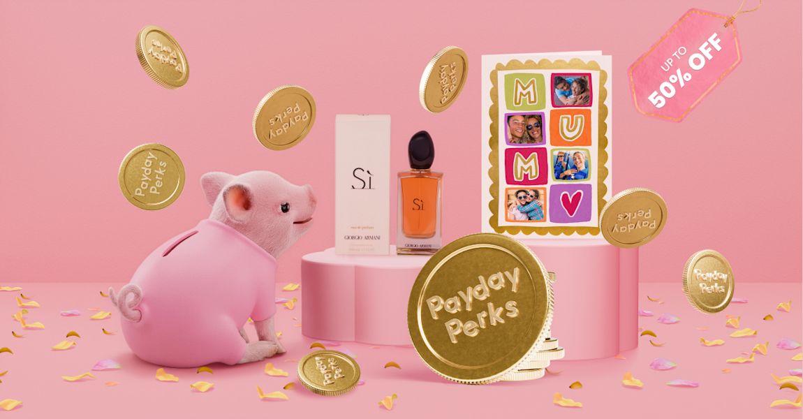 Up to 50% off Mother's Day gifts