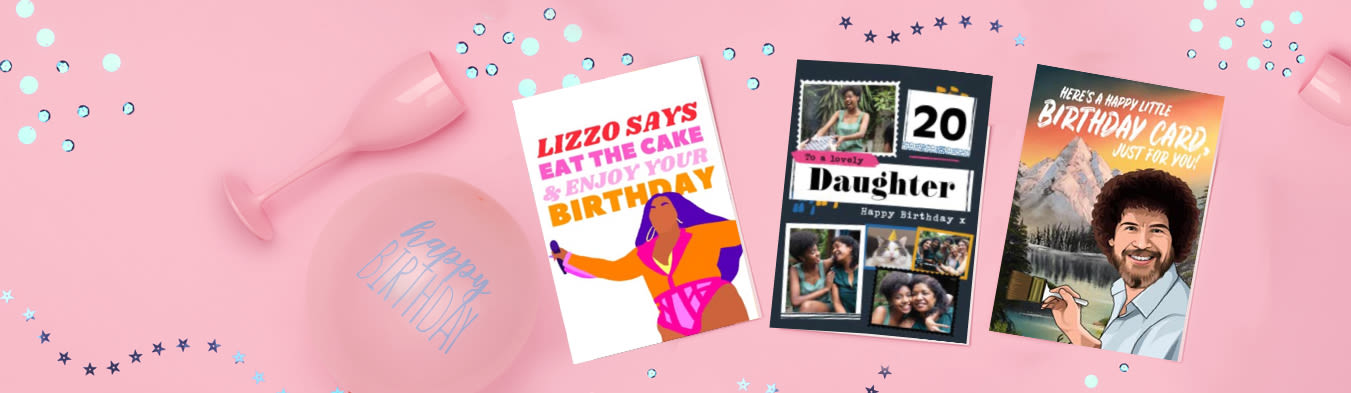 personalized birthday cards moonpig
