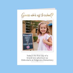 Back To School Cards