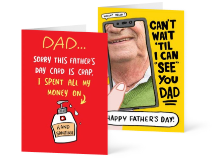 Personalised Father's Day Cards 