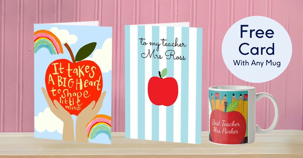 Free Card with Mug