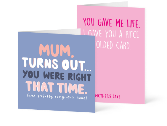card ideas for mum