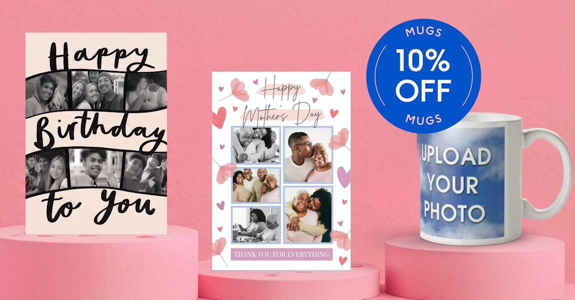 10% Off Photo Mugs!
