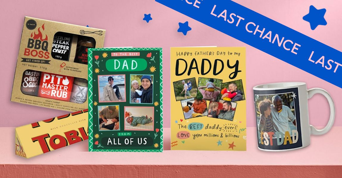 Last Chance for Father's Day!