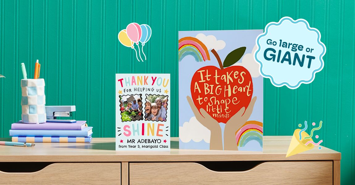 Say a BIG thank you – for free!