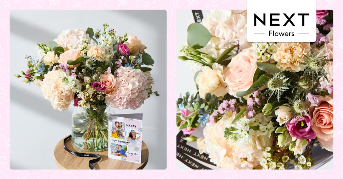 New NEXT bouquets, only at Moonpig!