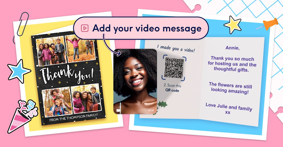 Say thanks for a wonderful Christmas!