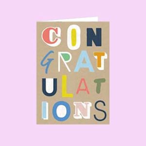 Congratulations cards