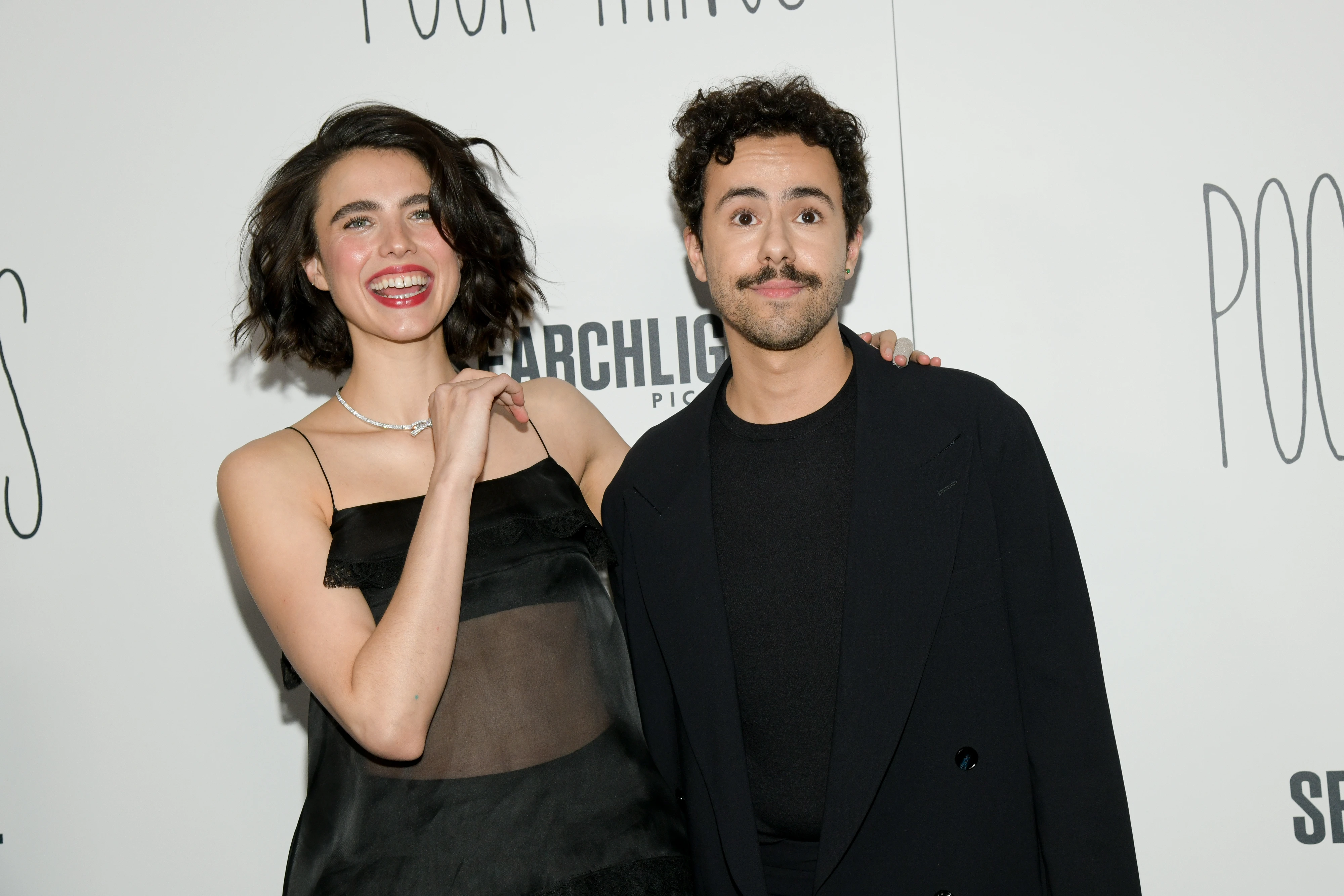 Margaret Qualley and Ramy Youssef