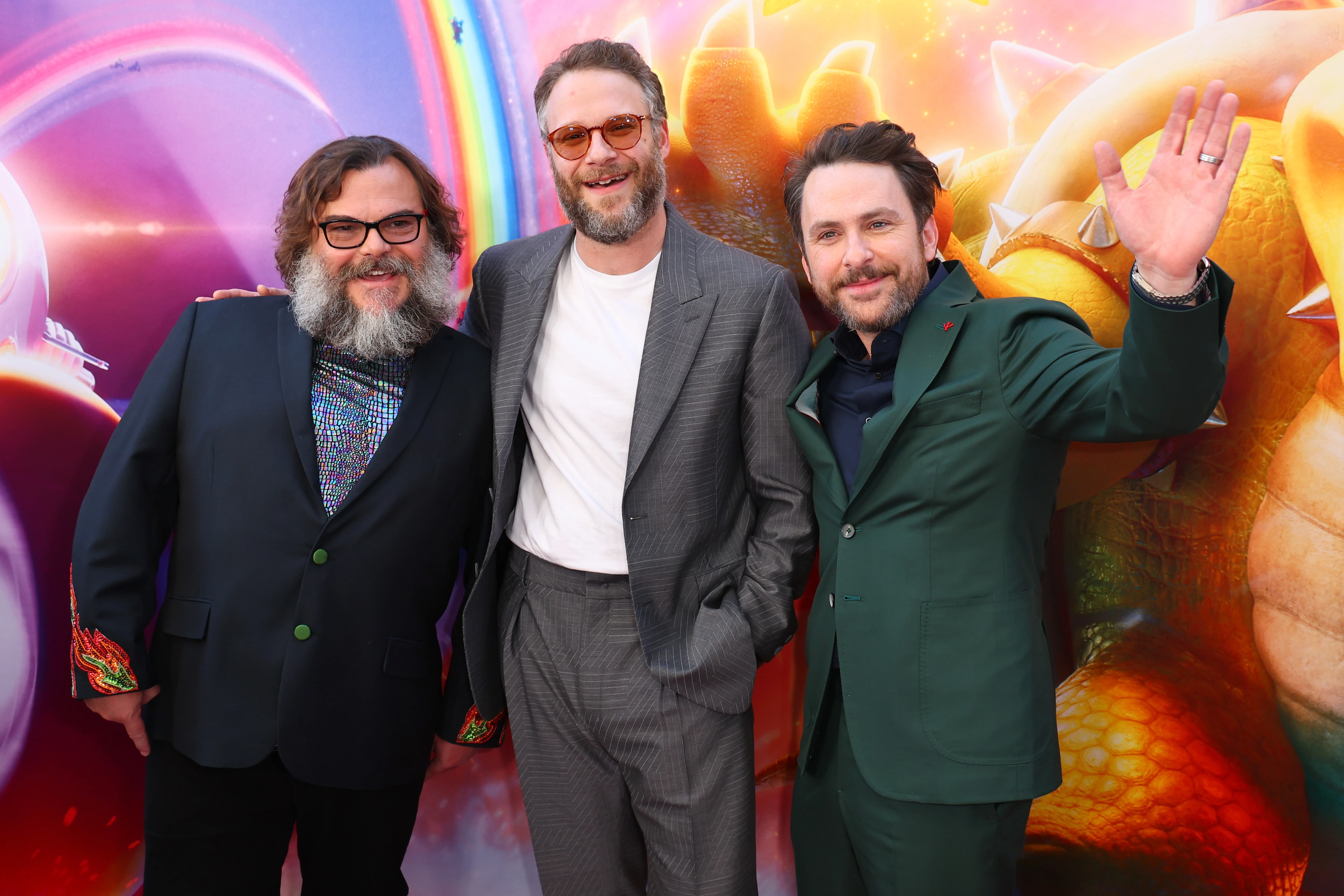 Jack Black, Seth Rogen and Charlie Day