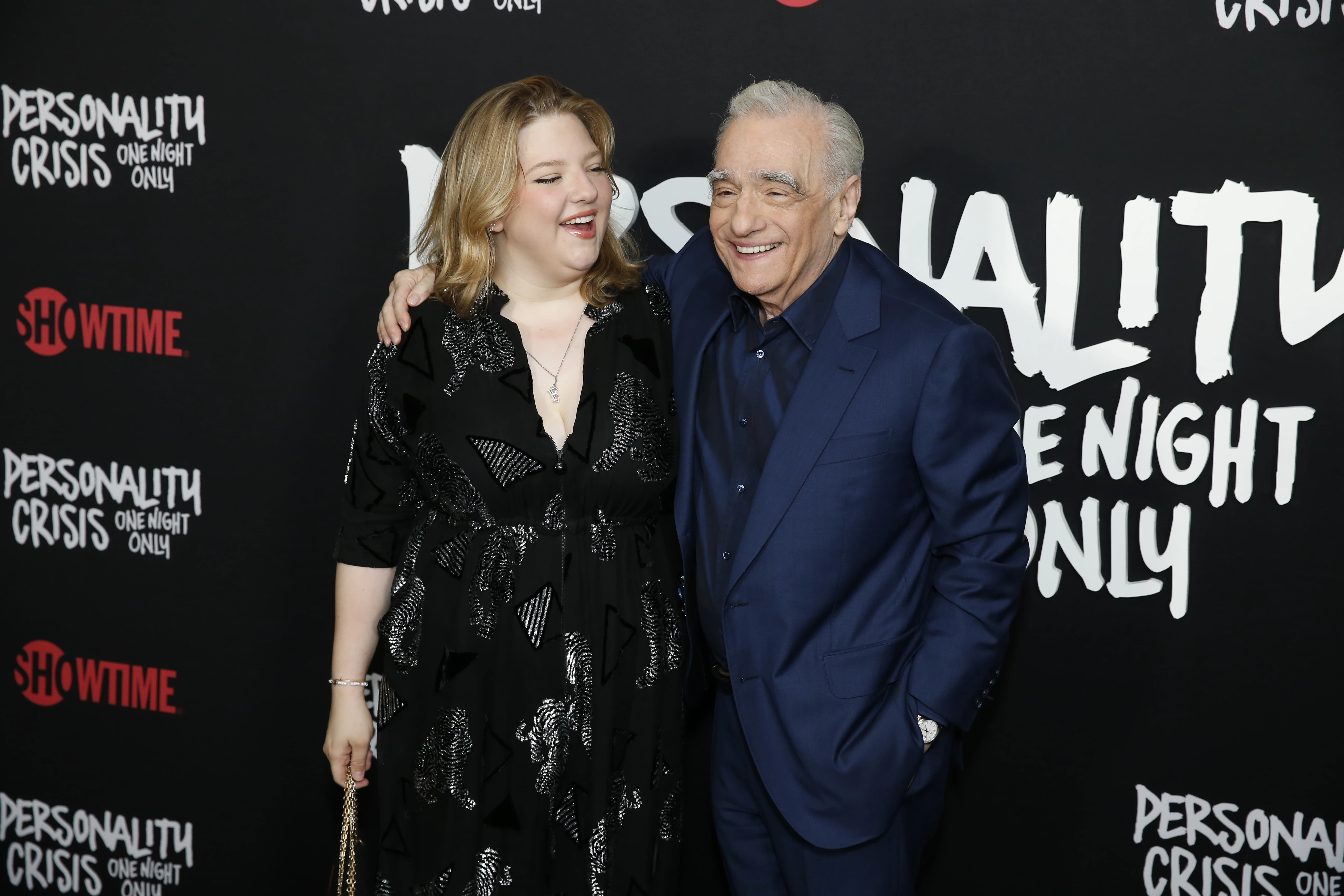 Francesca Scorsese and Martin Scorsese