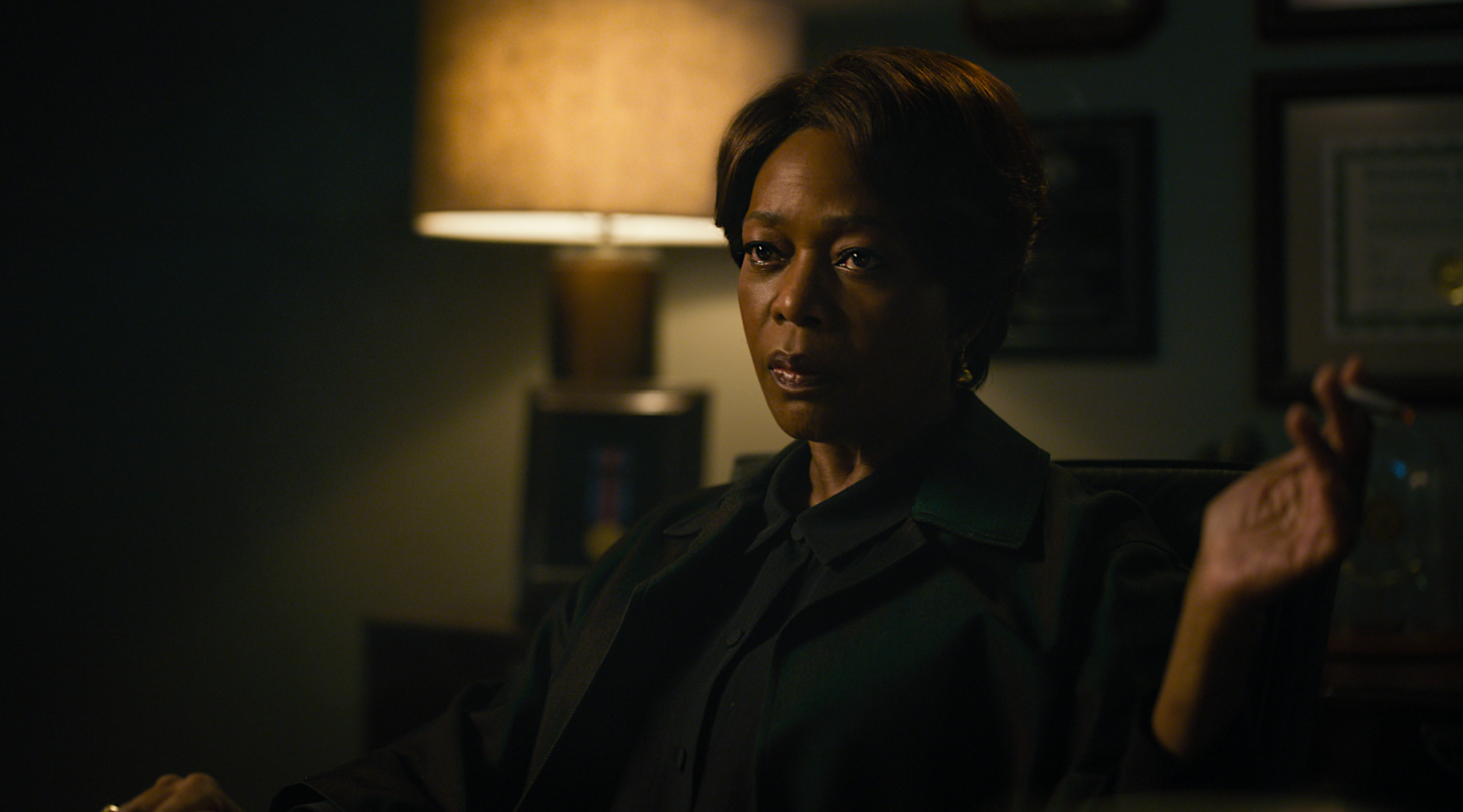 Alfre Woodard's Hilarious Account of Doing Her Own Stunts on 'The Gray Man' (Exclusive)