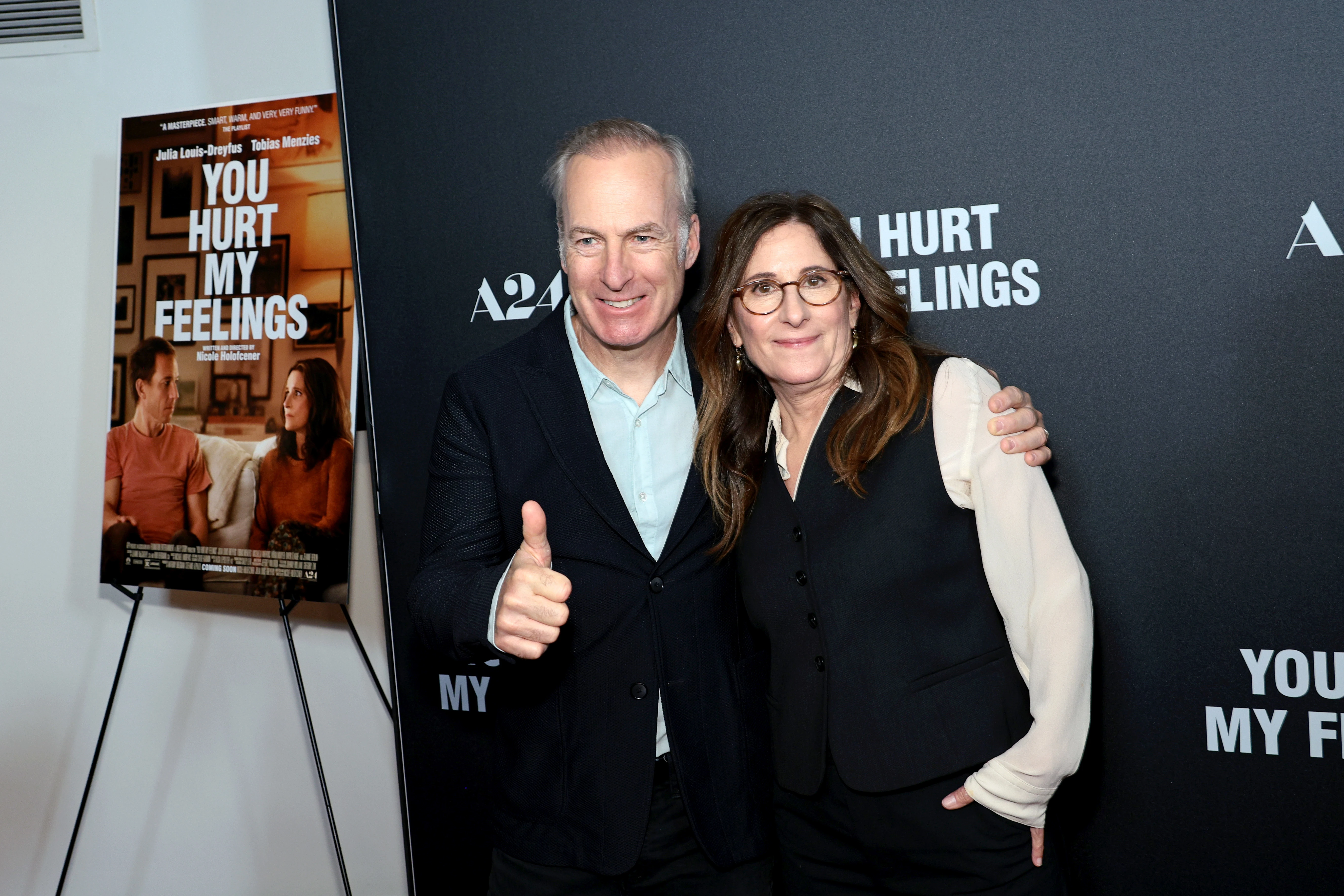 Bob Odenkirk and Nicole Holofcener