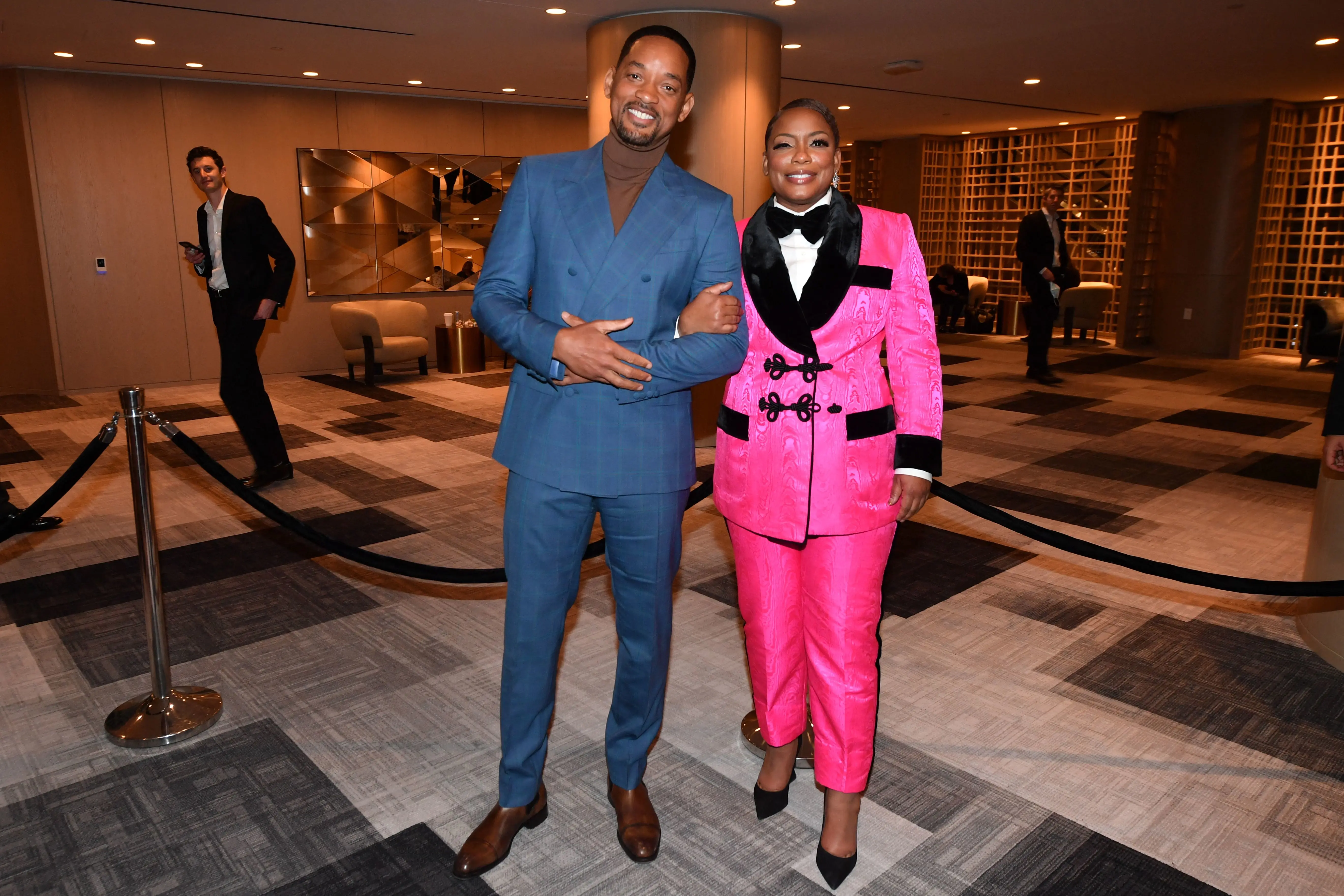 Will Smith and Aunjanue Ellis