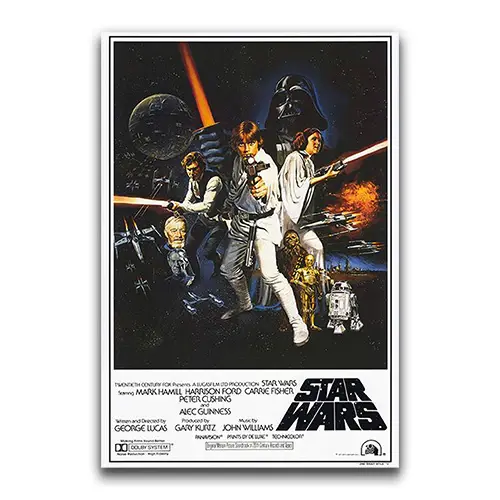 STAR WARS - A NEW HOPE (1977) POSTER