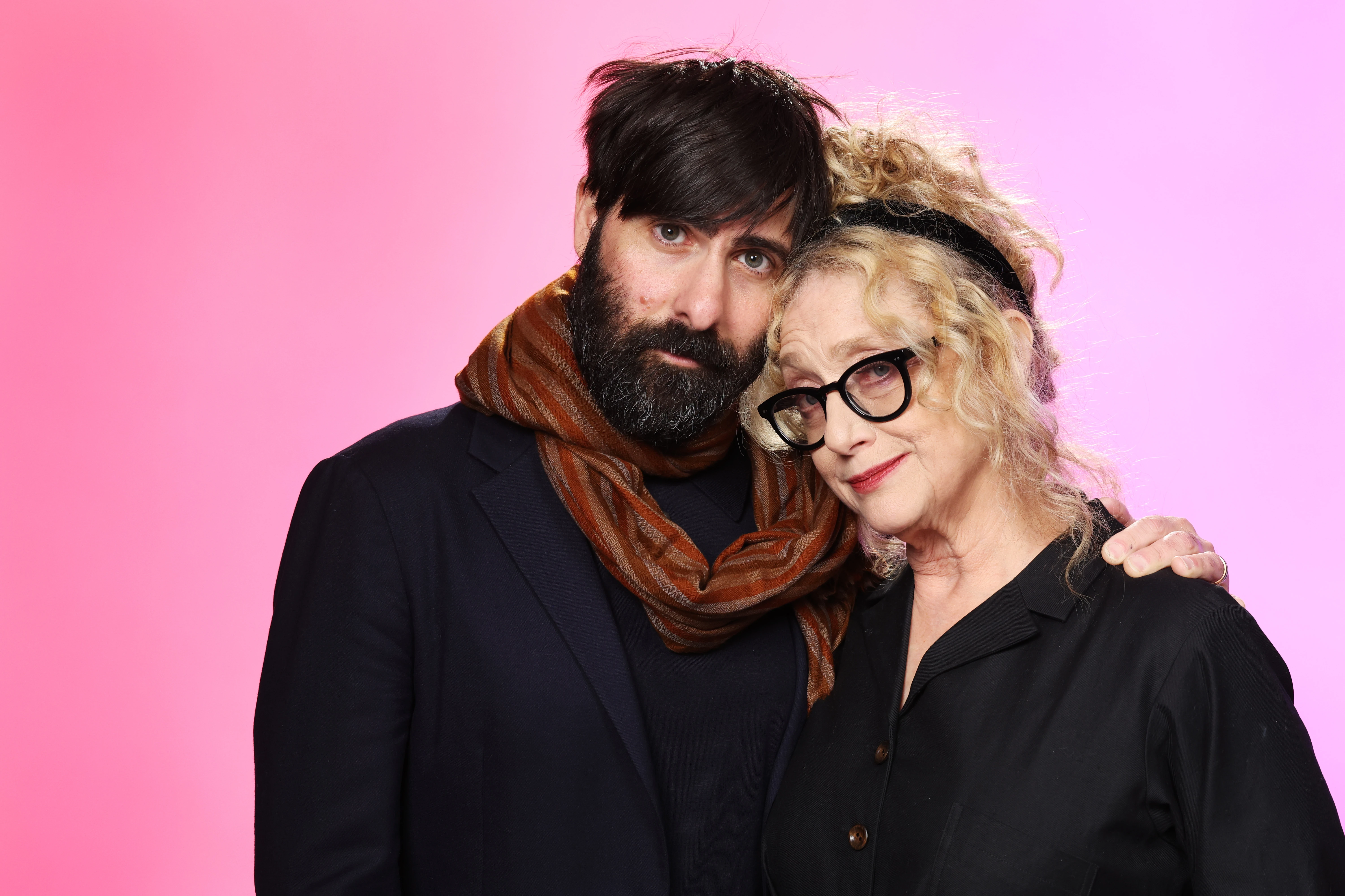 Jason Schwartzman and Carol Kane