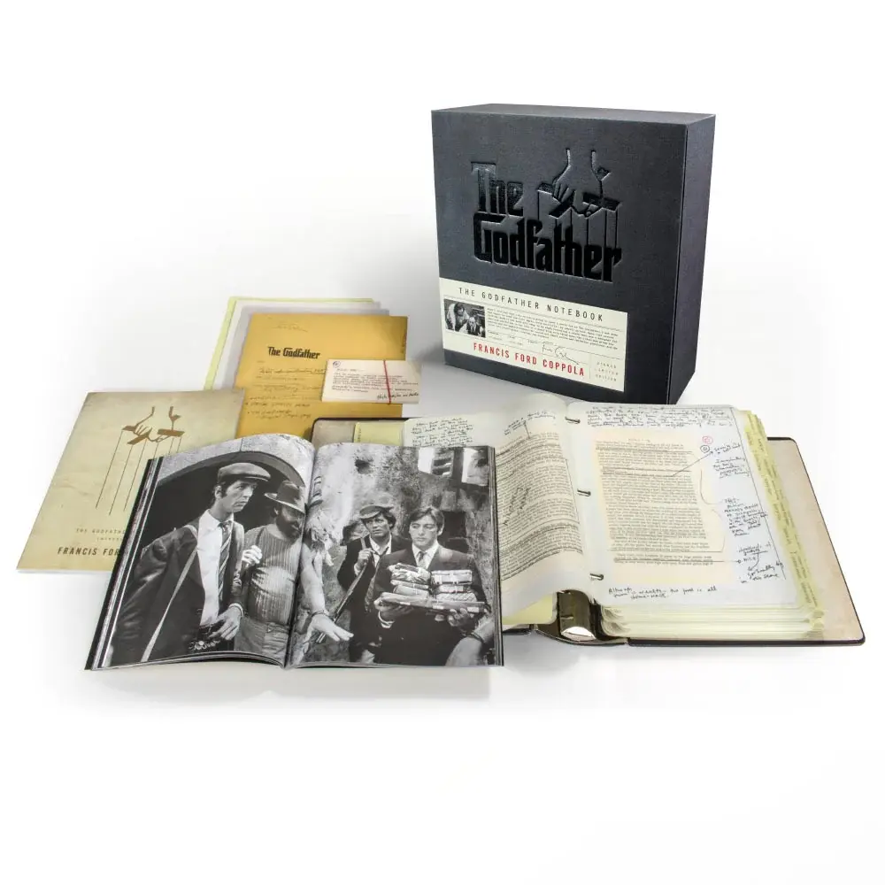THE GODFATHER NOTEBOOK SIGNED LIMITED EDITION