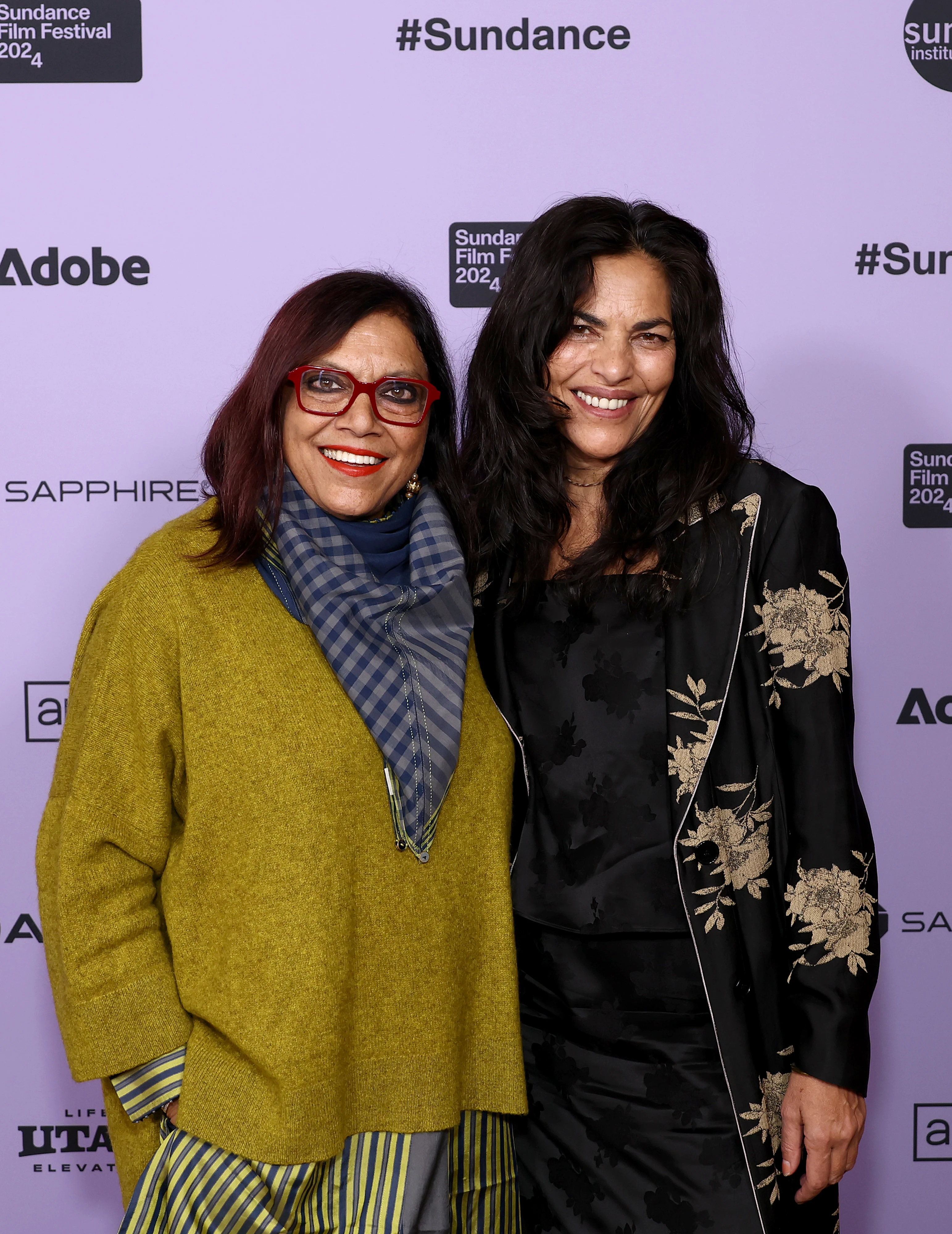 Mira Nair and Sarita Choudhury