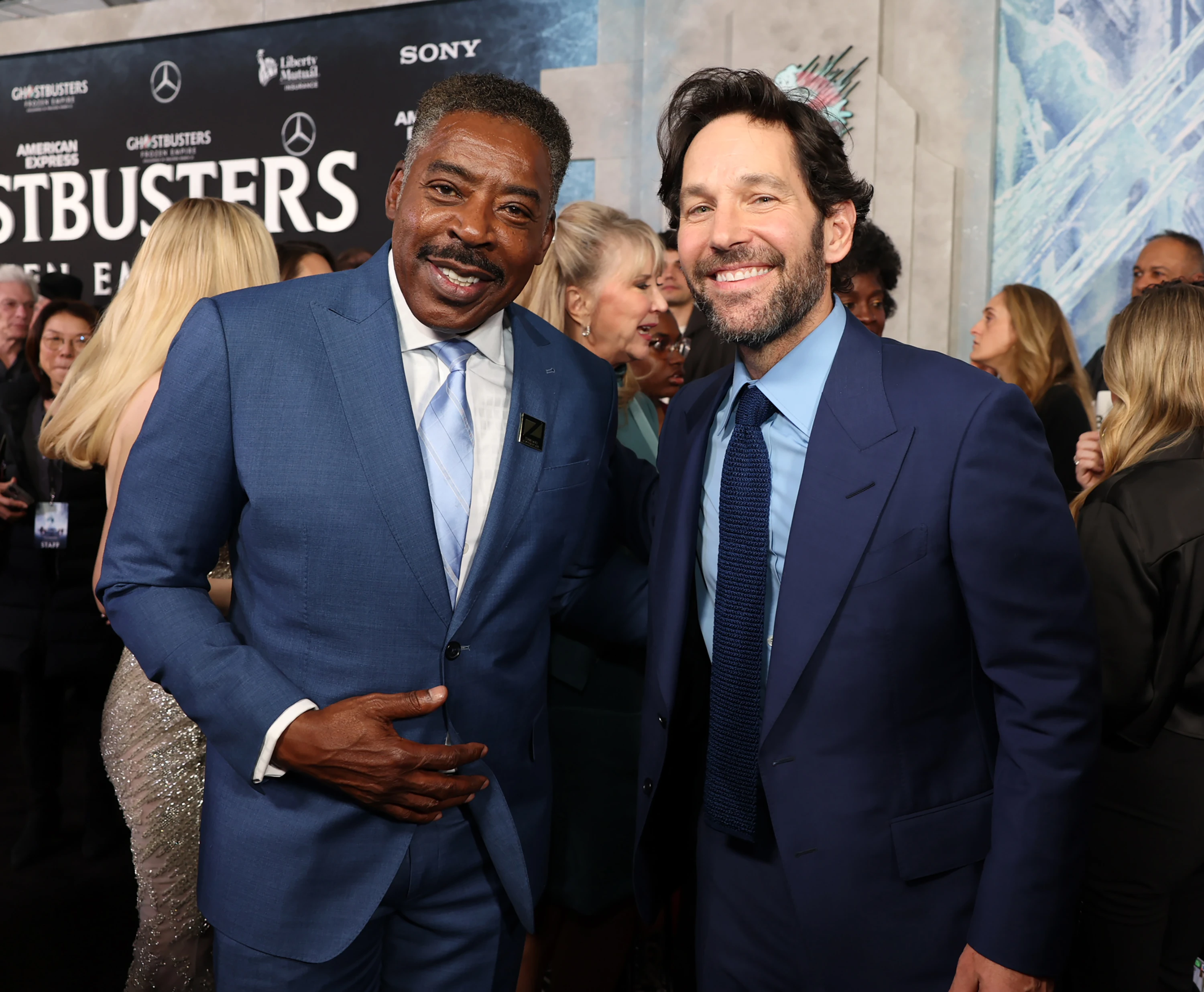 Ernie Hudson and Paul Rudd