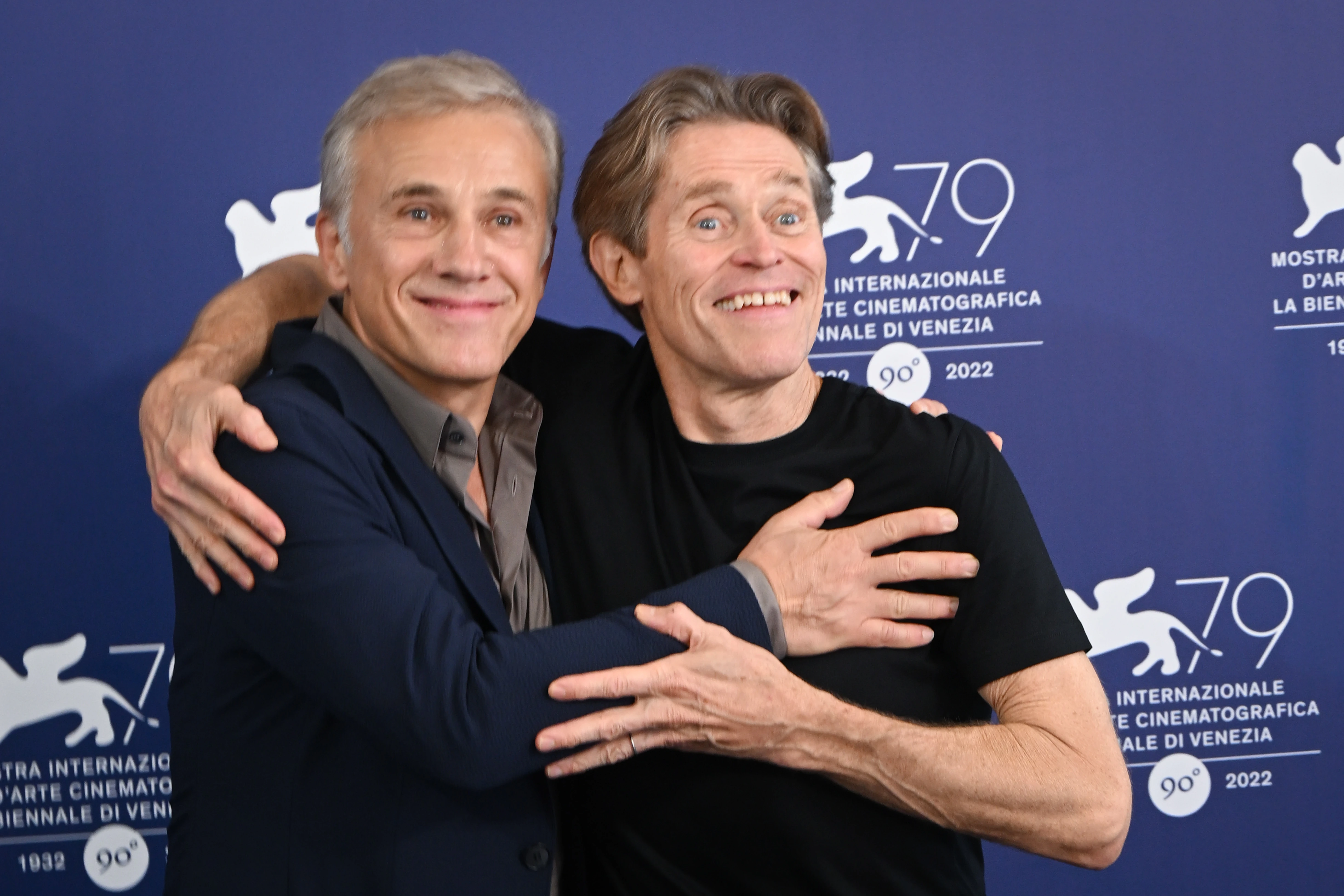 Willem Dafoe and Christoph Waltz